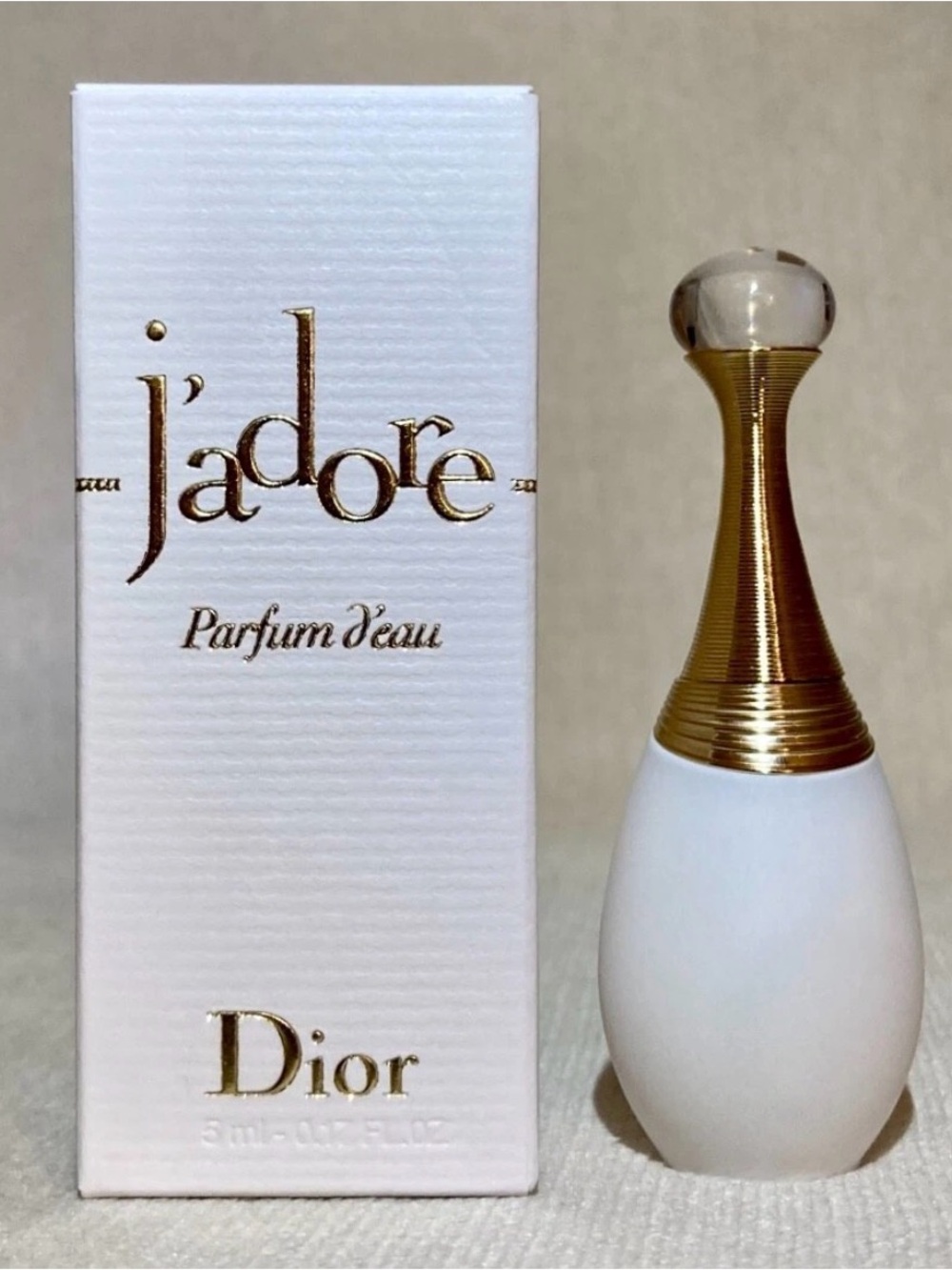 Dior J'adore Parfum D'Eau MINI Splash Dabber .17oz, 5ml New in Box